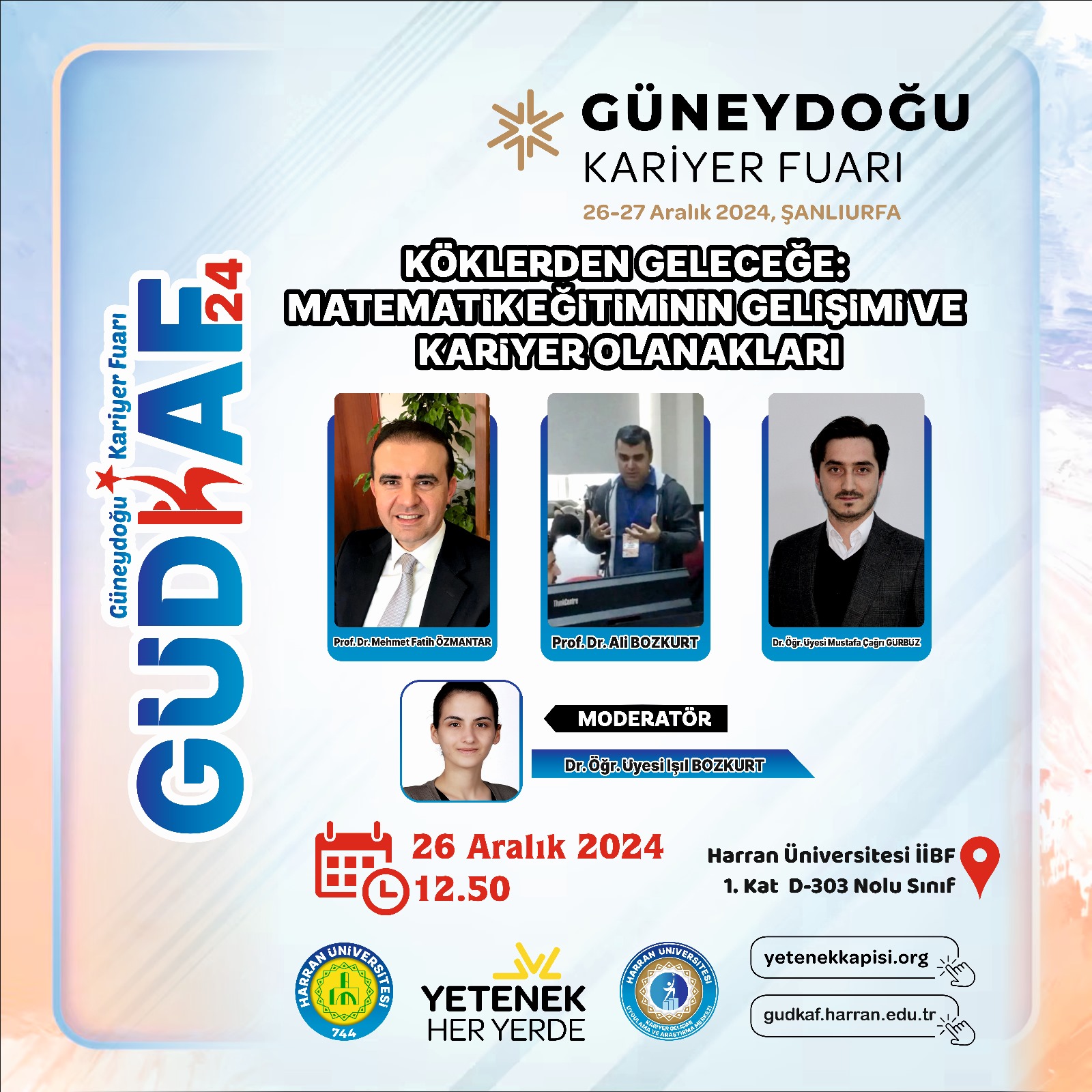 Köklerden Geleceğe: Matematik Eğitiminin Gelişimi ve Kariyer Olanakları Paneli Başarıyla Gerçekleştirildi